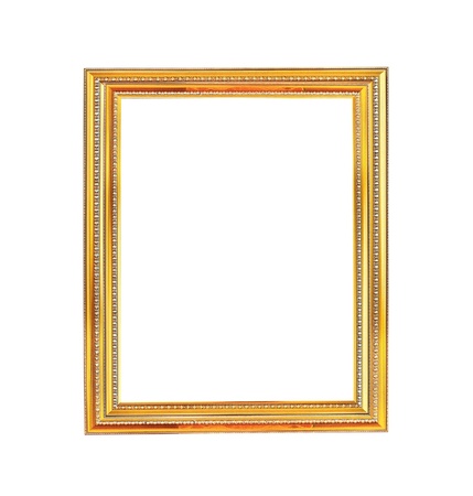  frame isolated on a white backgroundの写真素材