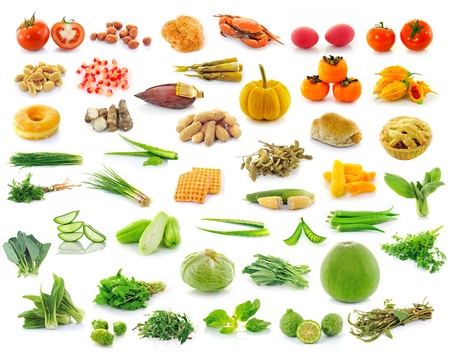 collection of foodの写真素材