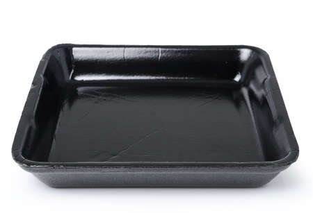 Empty foam food containerの写真素材