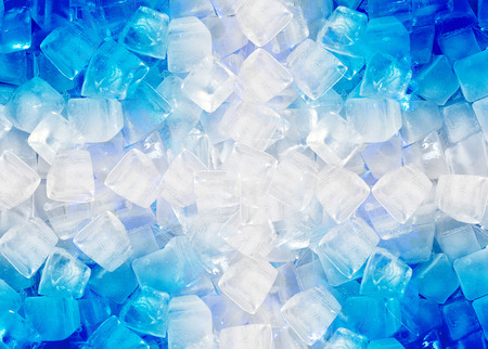 background of  ice cubes