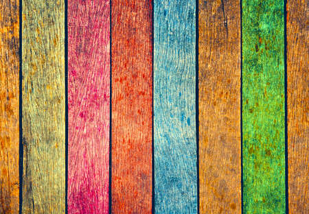 Colorful wood texture backgroundの写真素材