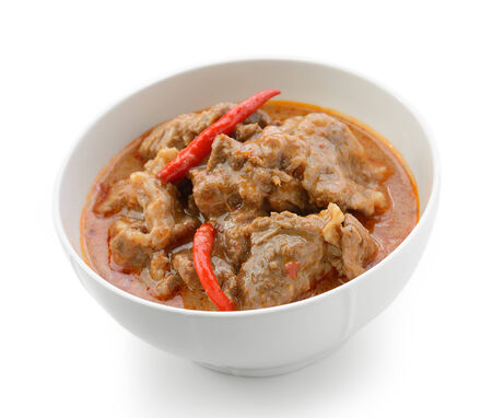 Panaeng curry is a type of Thai curryの写真素材