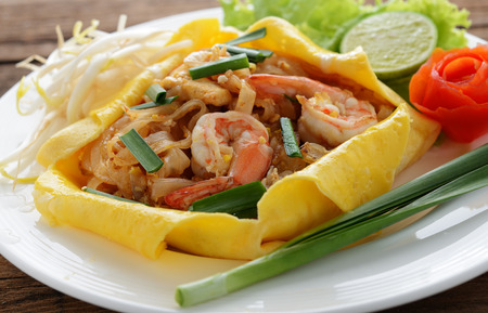 Thai style noodles or padthai