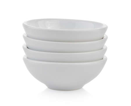 white bowlの写真素材