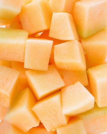 melon slices as a backgroundの写真素材