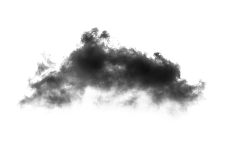 black cloudの写真素材