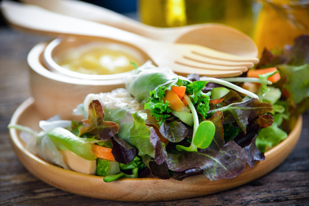 salad roolの写真素材