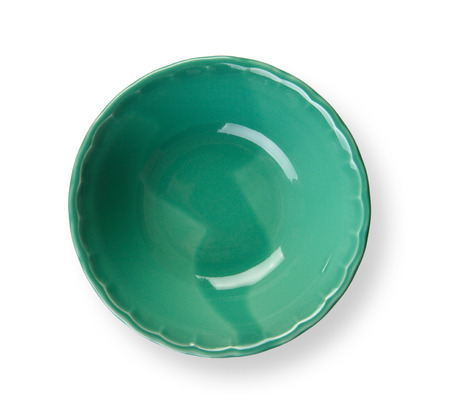bowl on white backgroundの写真素材