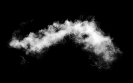 clouds on black backgroundの写真素材