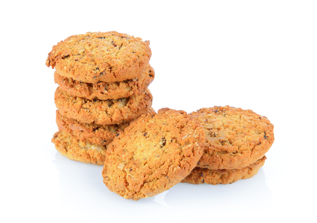 Oatmeal cookiesの写真素材