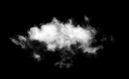 clouds on black backgroundの写真素材