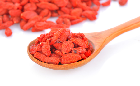 dried goji berriesの写真素材