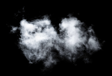 clouds on black backgroundの写真素材