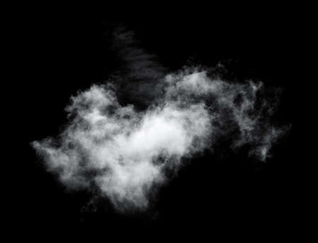 clouds on black backgroundの写真素材
