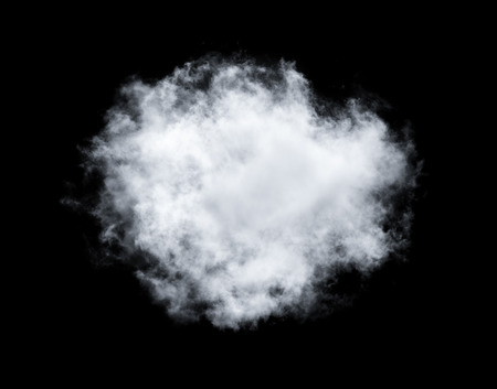 clouds on black backgroundの写真素材