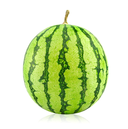 watermelon isolated on white backgroundの写真素材