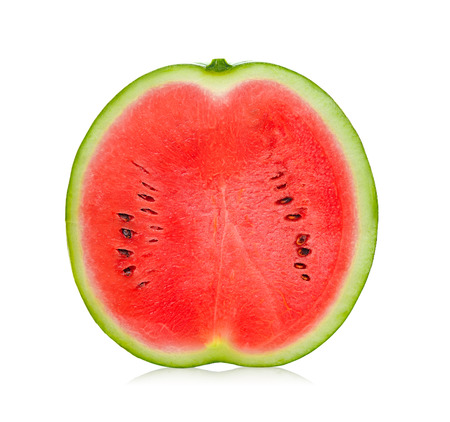 water melon isolated on white backgroundの写真素材