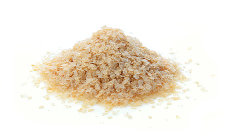 amaranth seeds  over white backgroundの写真素材