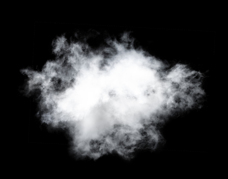 clouds on black backgroundの写真素材