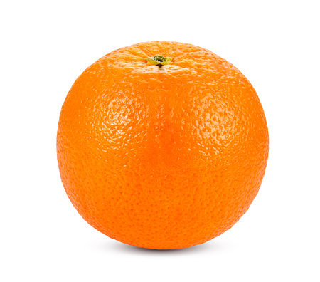 orange isolated on white backgroundの写真素材