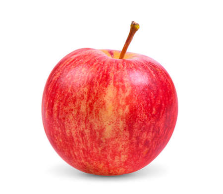 apple isolated on white backgroundの写真素材