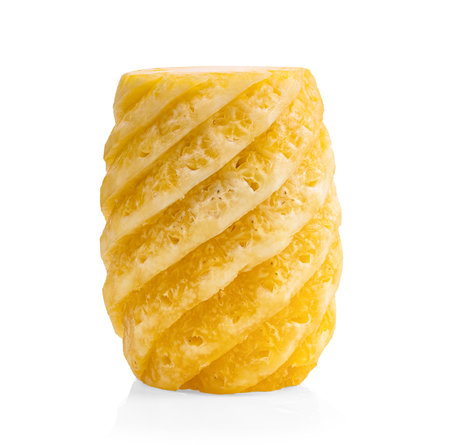 Pineapple isolated on white backgroundの写真素材