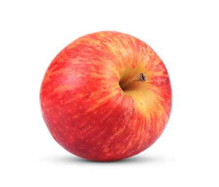 Apple isolated on white backgroundの写真素材