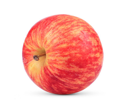 Apple isolated on white backgroundの写真素材