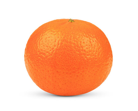 Orange isolated on white backgroundの写真素材