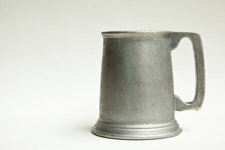 Old metal cup
