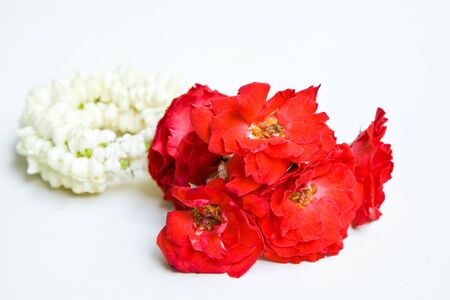 Thai jasmine and roses garland