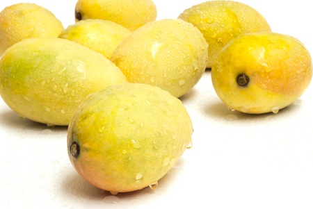 Ripe mangoes の写真素材