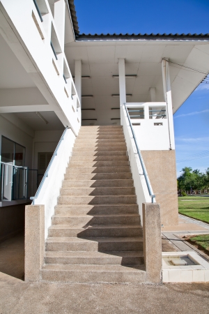 Stairs to the second floorの写真素材