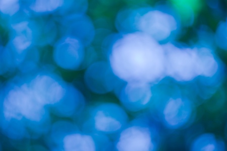 Abstract bokeh, Blueの写真素材