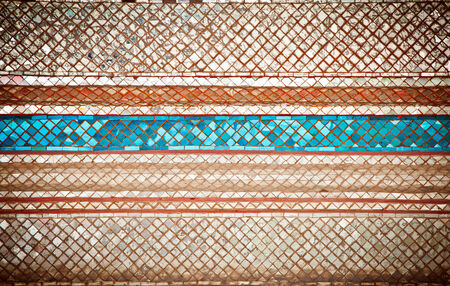 Stained Glass Mosaics on Thai Church