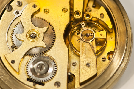 Inside the pocket watchの写真素材