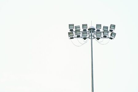 Spotlight traffic poleの写真素材