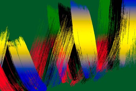 Colors brush strokes pattern, Backgroundの写真素材
