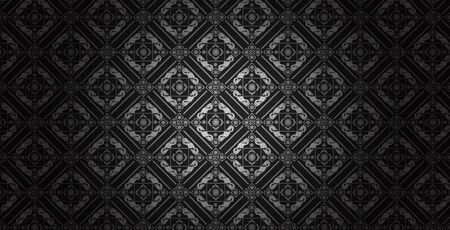 Beautiful Thai art pattern Backgroundsのイラスト素材