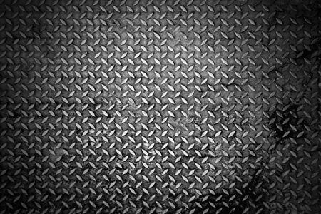 Diamond steel metal sheet patternの写真素材