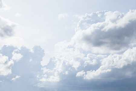 Clouds and sky in natural light