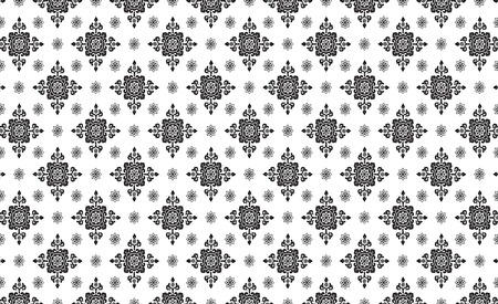Beautiful Thai art pattern, Backgroundsのイラスト素材