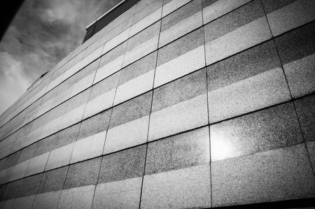 Granite walls architecture of building pattern, Backgroundsの写真素材