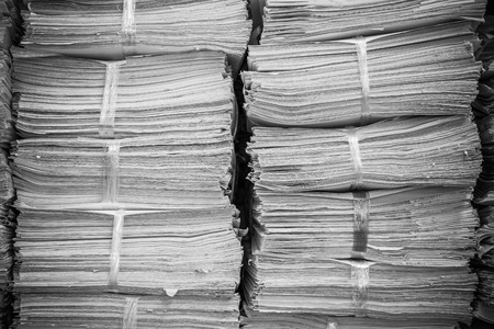 Piles of paper on the shelves, Backgroundsの写真素材