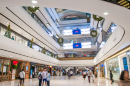 Interior Decoration of Central Shopping Mall Srinakarin Road, Bangkok Thailand, December 13 2017.