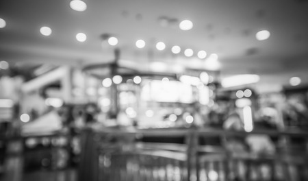 Bokeh and blurred Shopping Mall, Backgroundsの写真素材