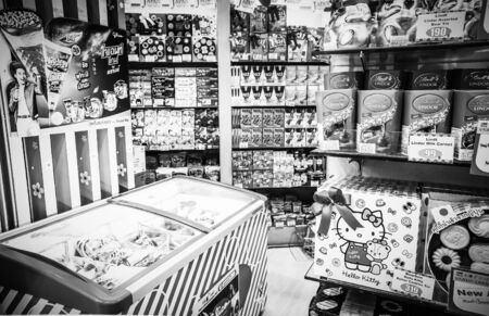 Candy store in Gateway department store at Sukhumvit road Ekamai Bangkok Thailand, December 9, 2018のeditorial素材