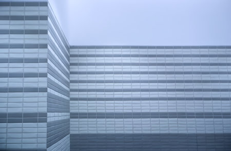 White and gray ceramic wall pattern background