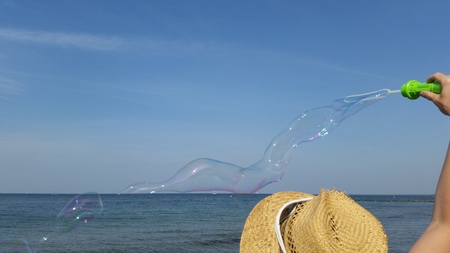 Summer by the seaの写真素材