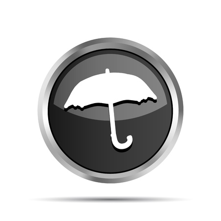 black forecast icon on a white backgroundのイラスト素材